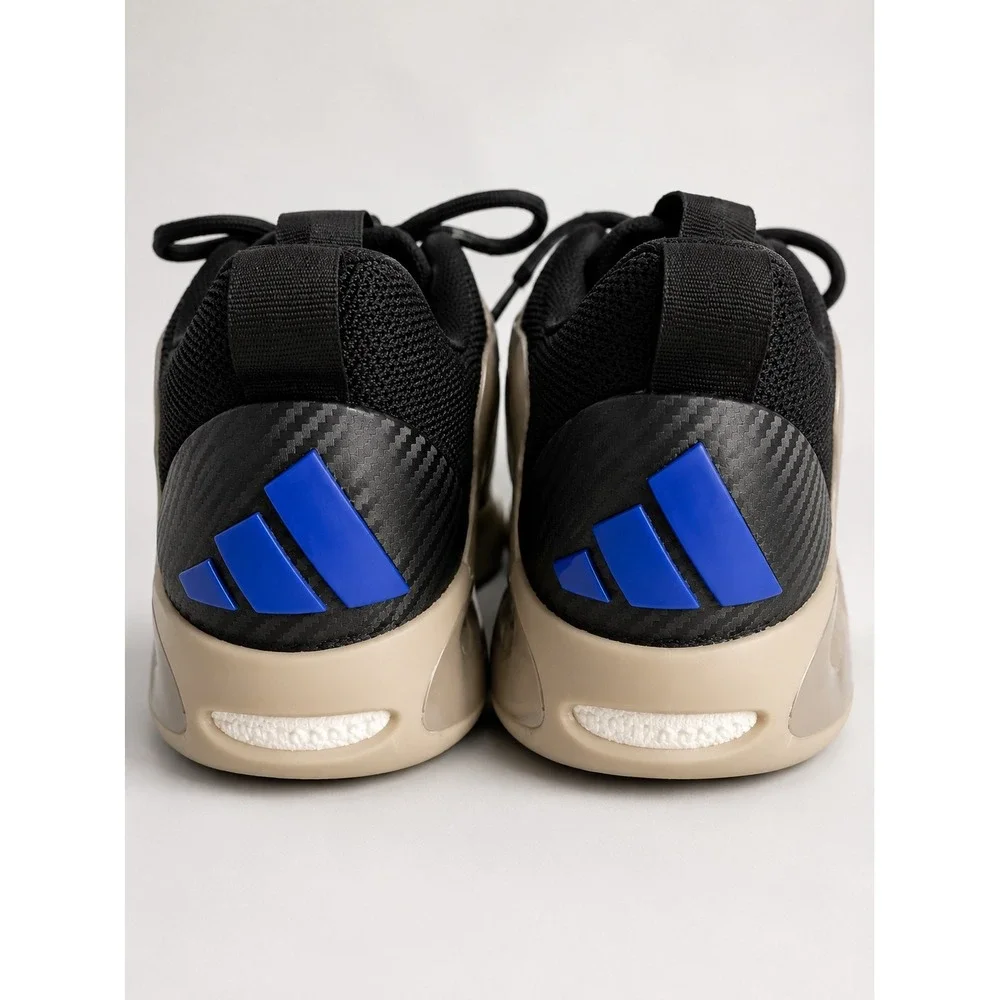 Adidas Anthony Edwards 1 Low AE1 Mural Gold Black Basketball Shoes JQ6133Mens8.5